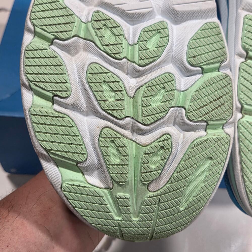 Hoka One M Clifton 10 Skyward Blue Size 12 2E Wide Men's 1162032 HSK Running - Picture 8 of 11